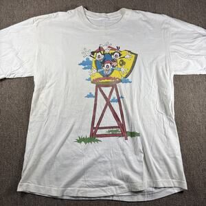 Vintage Animaniacs Looney Tubes T-shirt Single Stitch XL